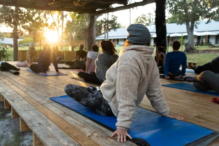 yoga and meditation retreat