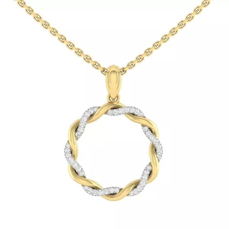 Lab Diamond Necklace