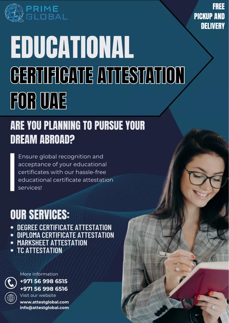 Certificate Attestation in UAE