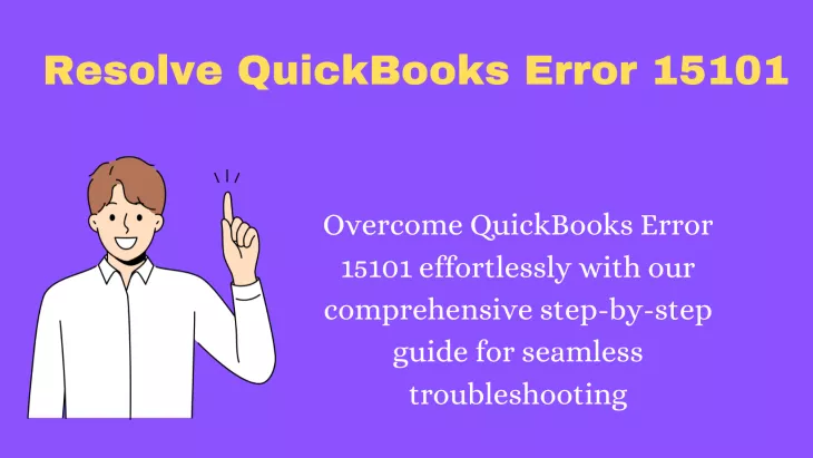 Reslolve quickbooks error 15101