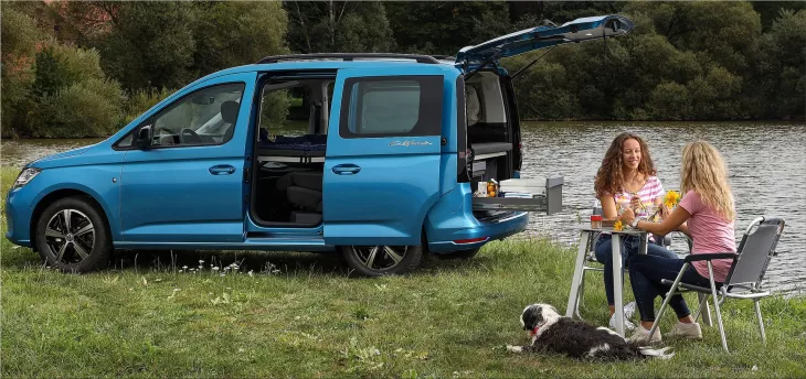 Volkswagen Caddy California camper van