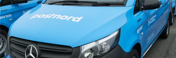 PostNord receives 200 electric vans from Mercedes-Benz