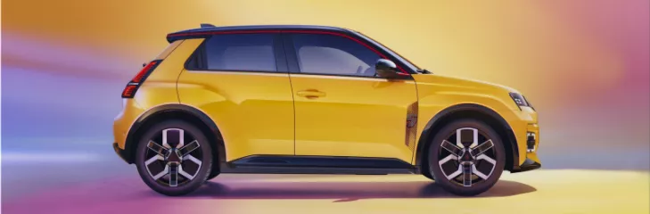 The Renault 5 E-Tech Electric Car Brings Back the Retro Style with a Futuristic Twist