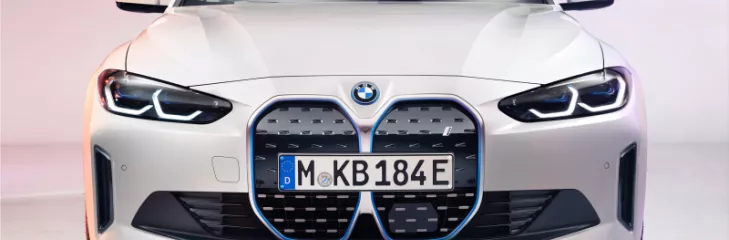 BMW i4 electric car